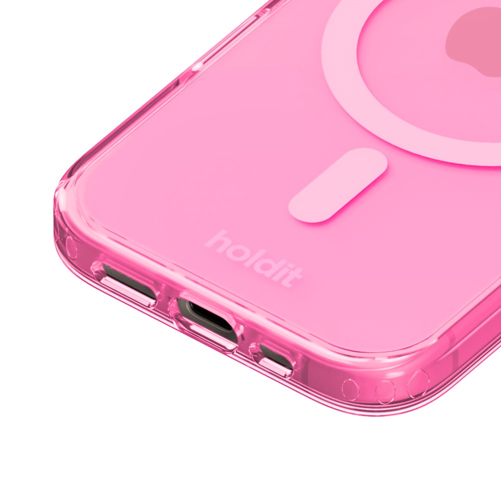 Holdit iPhone 16 MagSafe Deksel - Pink