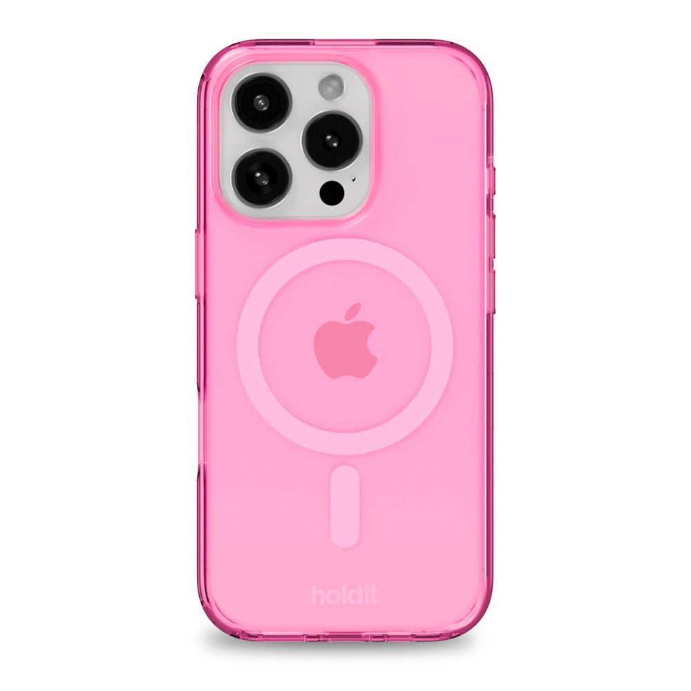 Holdit iPhone 16 Pro MagSafe Deksel - Pink