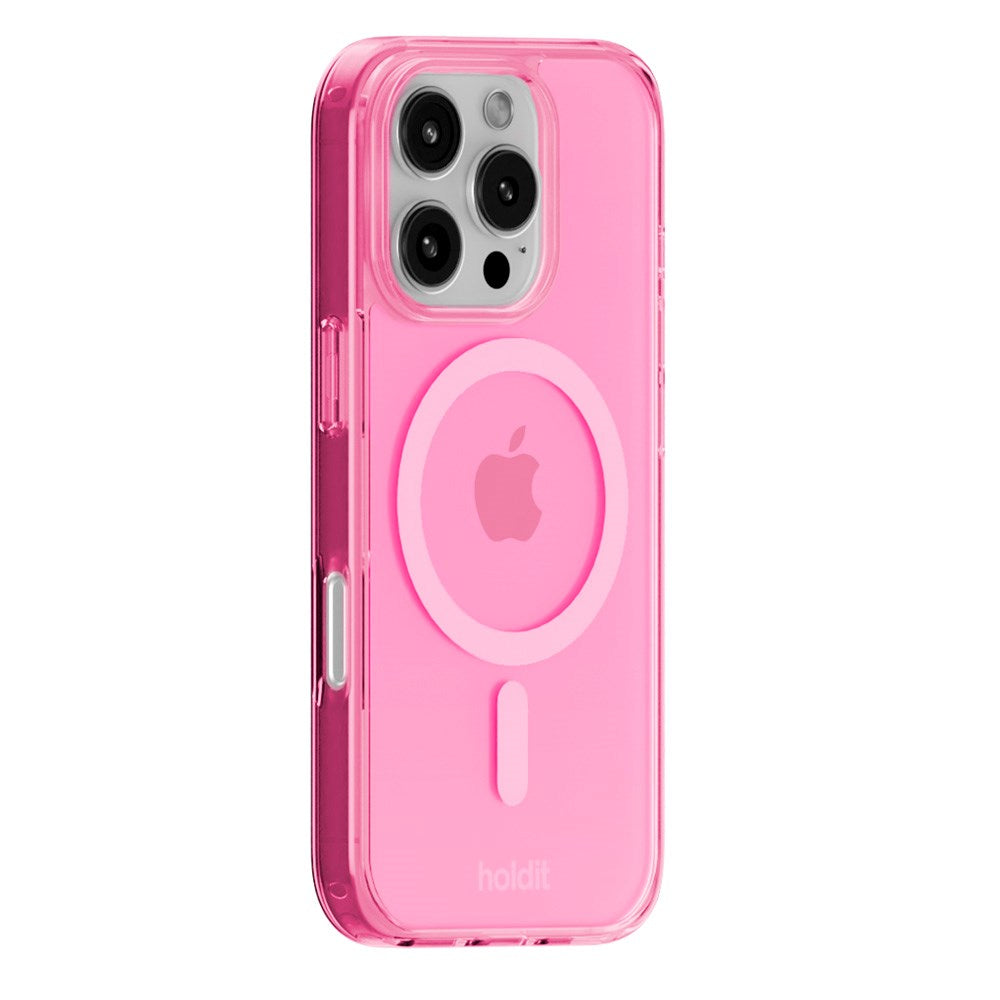 Holdit iPhone 16 Pro MagSafe Deksel - Pink