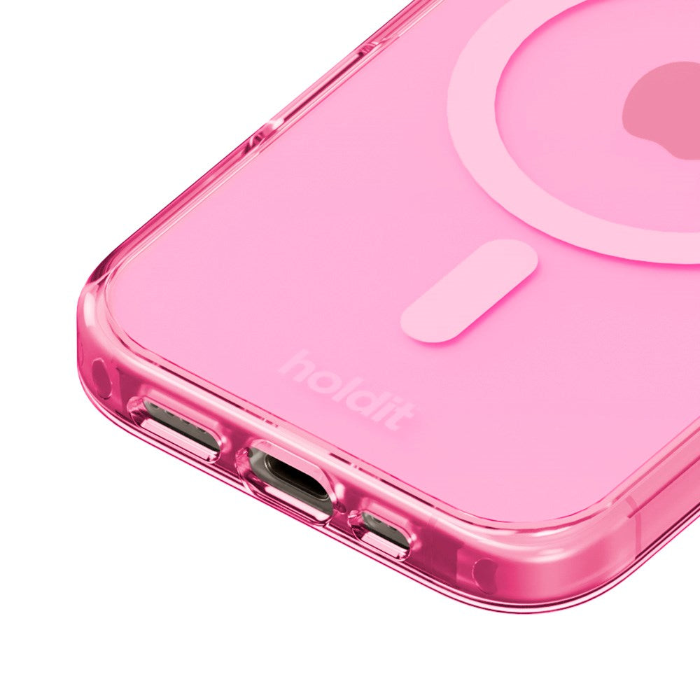 Holdit iPhone 16 Pro MagSafe Deksel - Pink