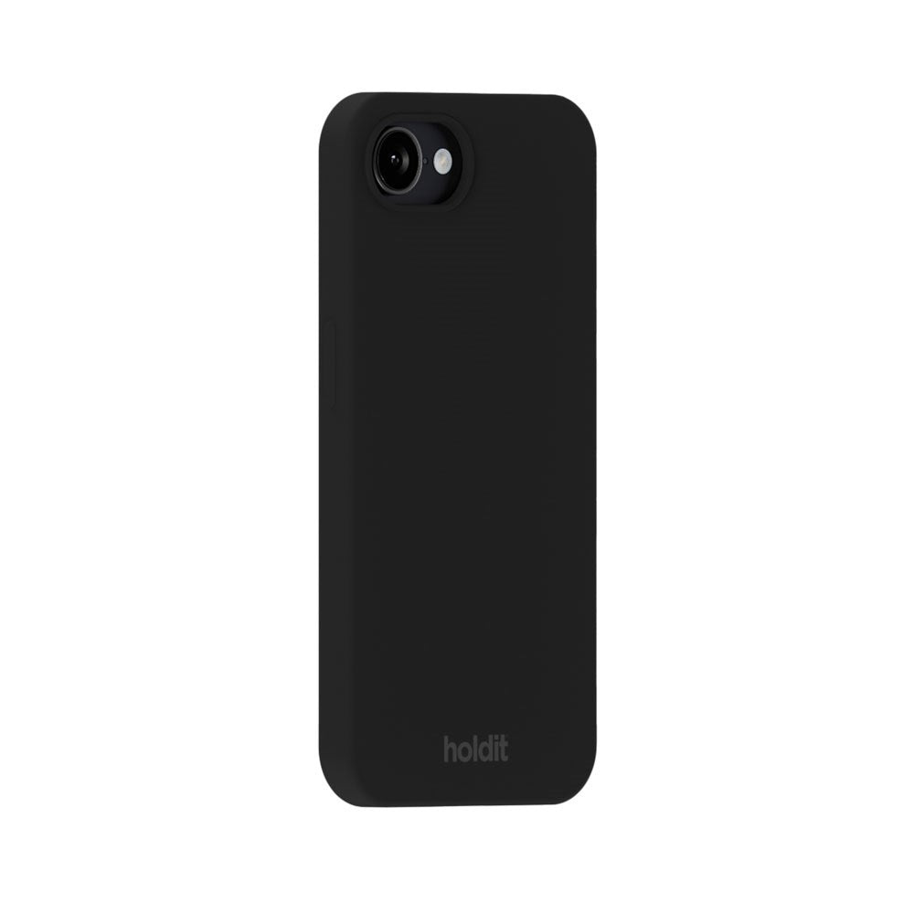 Holdit iPhone 16e Soft Touch Silikon Deksel - Black
