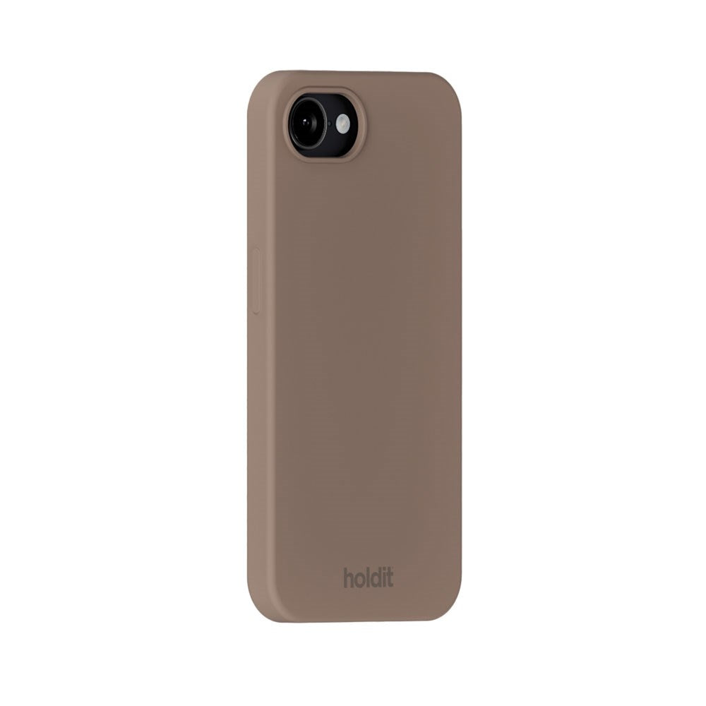 Holdit iPhone 16e Soft Touch Silikon Deksel - Mocha Brown