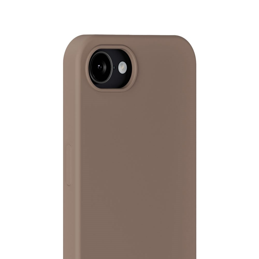 Holdit iPhone 16e Soft Touch Silikon Deksel - Mocha Brown