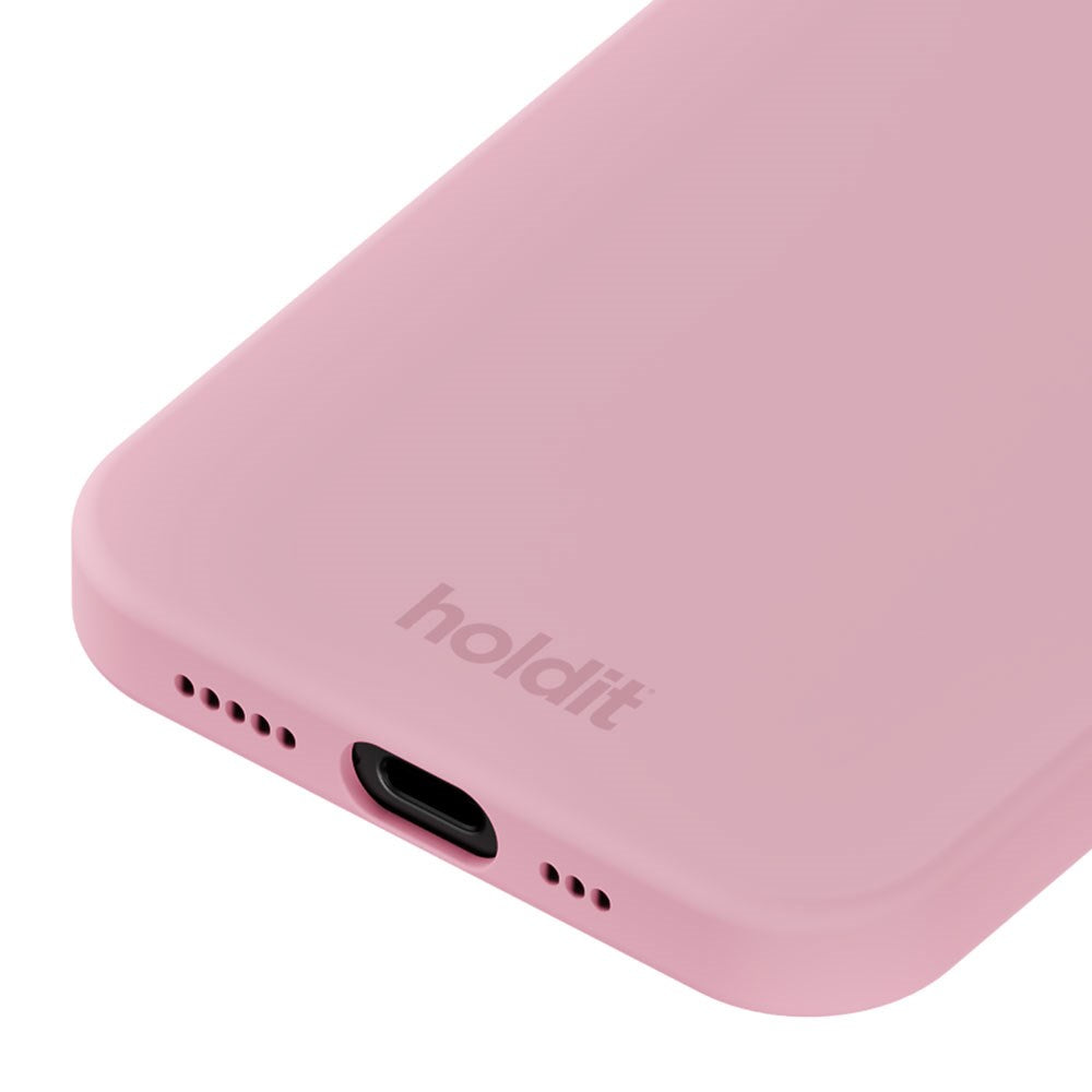 Holdit iPhone 16e Soft Touch Silikon Deksel - Pink