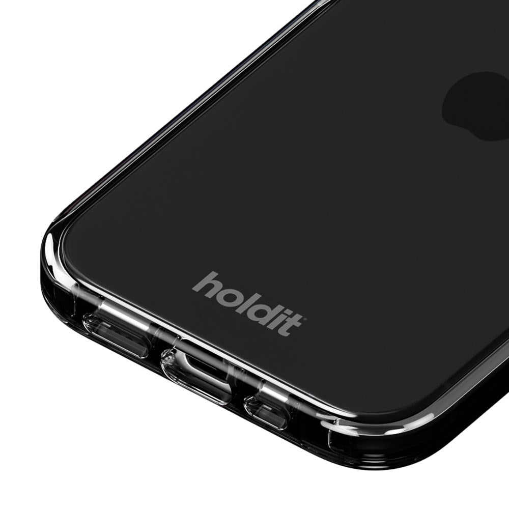 Holdit iPhone 16e Seethru Deksel - Black