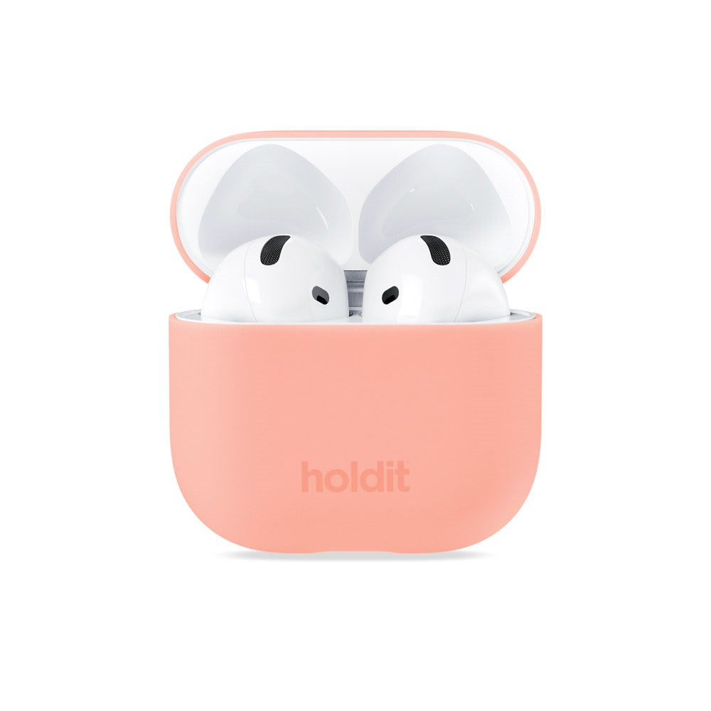 Holdit Silikon Deksel til AirPods 4 - Pink Grape