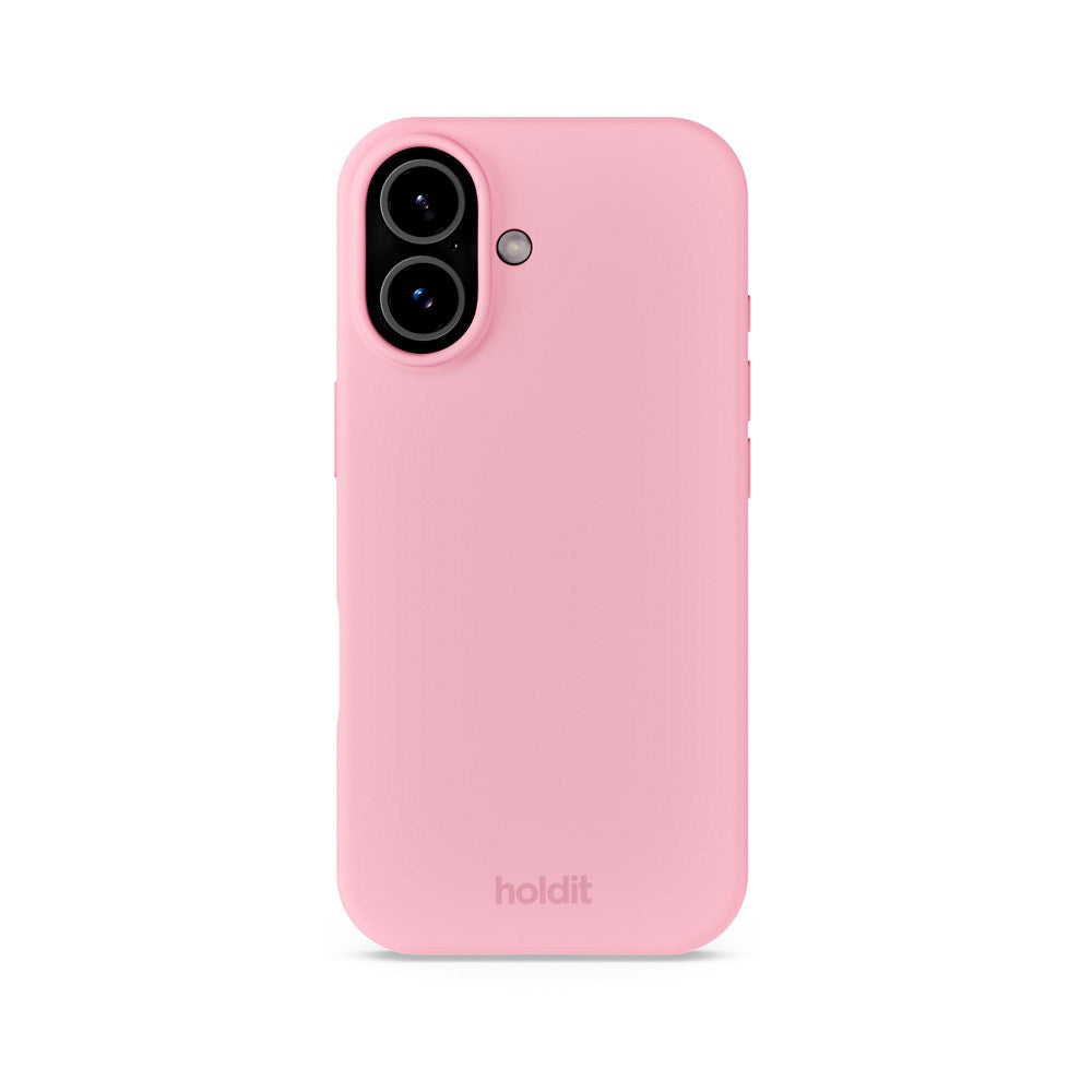 Holdit iPhone 17 Soft Touch Silikon Deksel - Pink