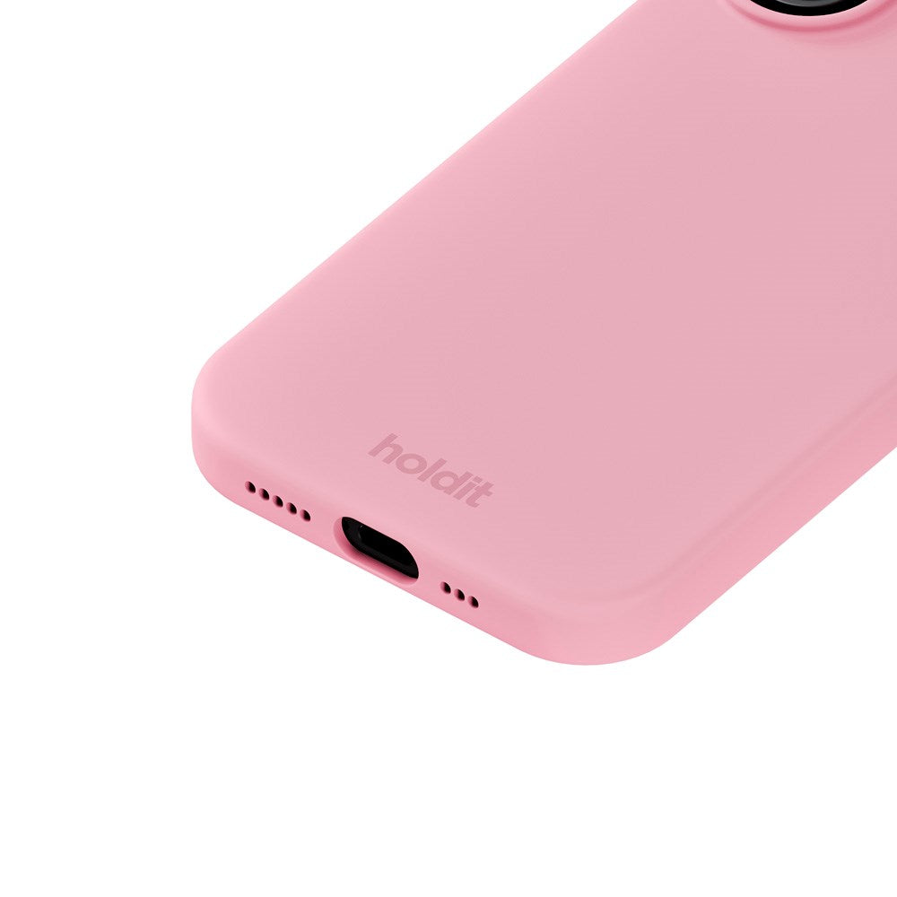 Holdit iPhone 17 Soft Touch Silikon Deksel - Pink