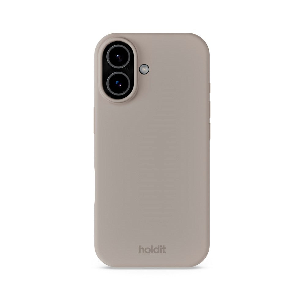 Holdit iPhone 17 Soft Touch Silikon Deksel - Taupe