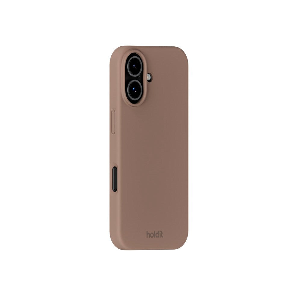 Holdit iPhone 17 Soft Touch Silikon Deksel - Mocha Brown