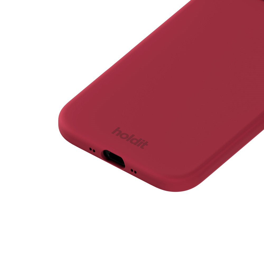 Holdit iPhone Air Soft Touch Silikon Deksel - Red Velvet