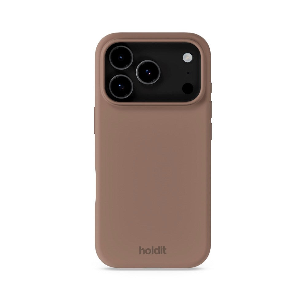 Holdit iPhone 17 Pro Soft Touch Silikon Deksel - Mocha Brown