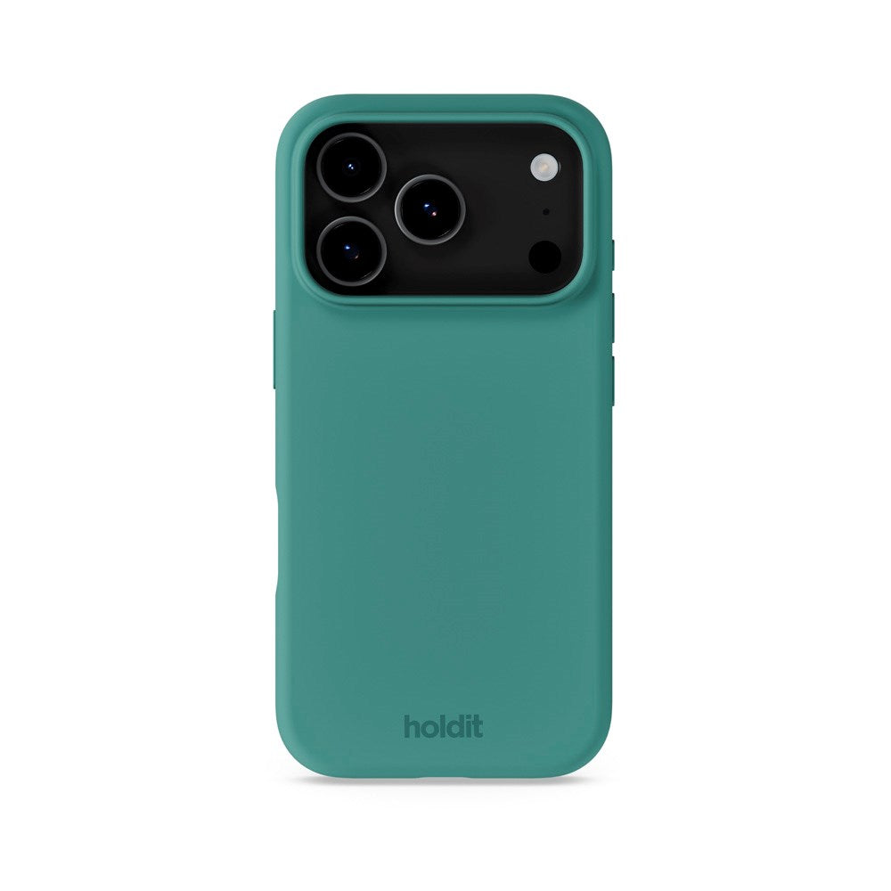 Holdit iPhone 17 Pro Max Soft Touch Silikon Deksel - Moss Green