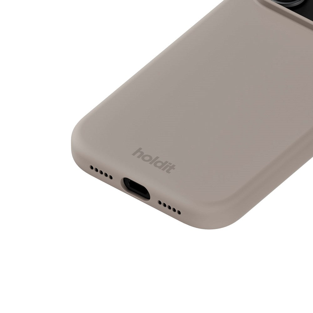 Holdit iPhone 17 Pro Max Soft Touch Silikon Deksel - Taupe