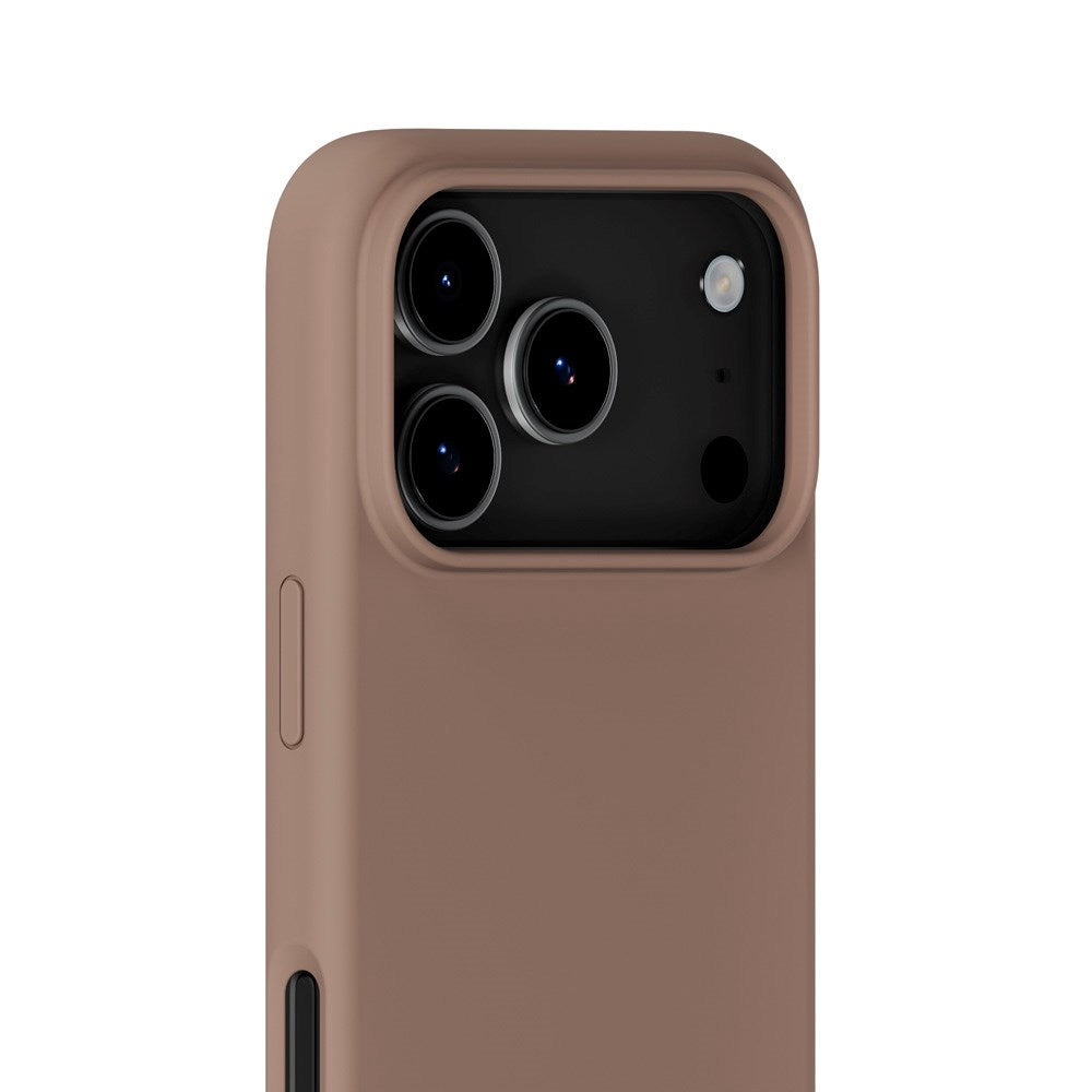 Holdit iPhone 17 Pro Max Soft Touch Silikon Deksel - Mocha Brown
