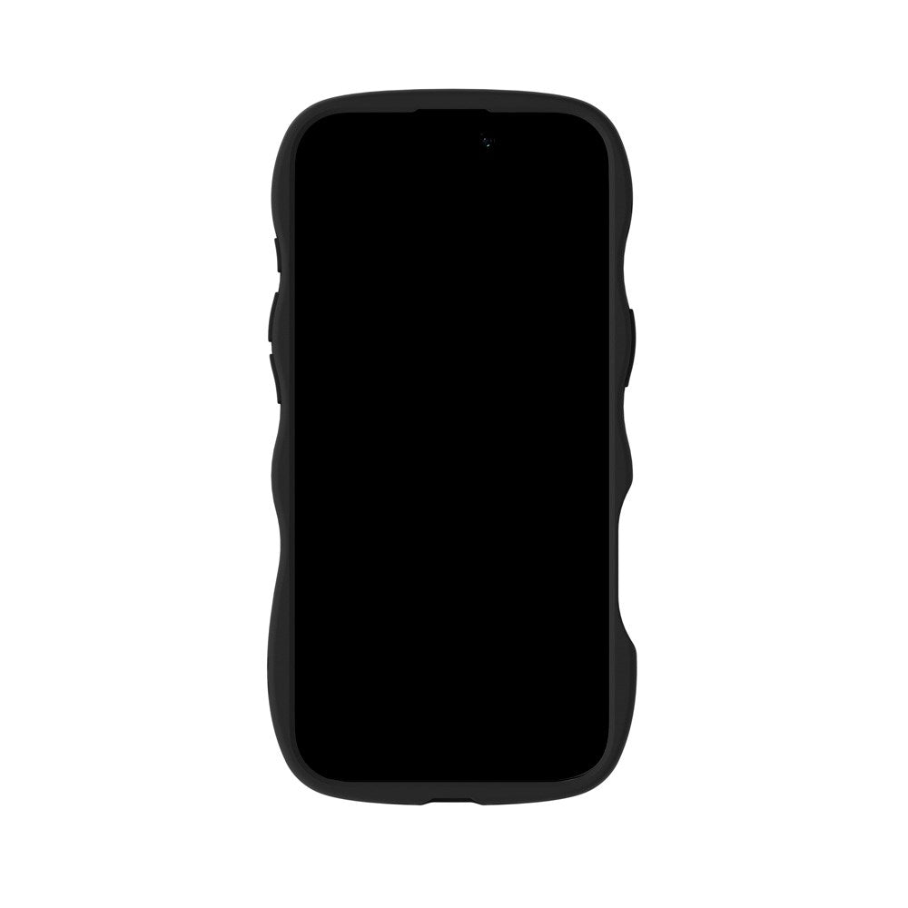 Holdit iPhone Air Wavy Deksel - Black / Transparent