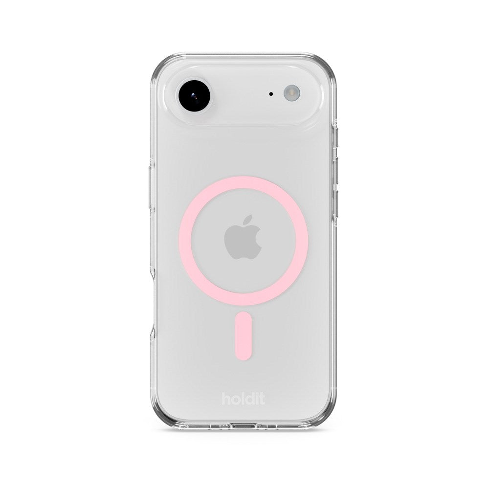 Holdit iPhone Air MagSafe Case - Transparent / Pink