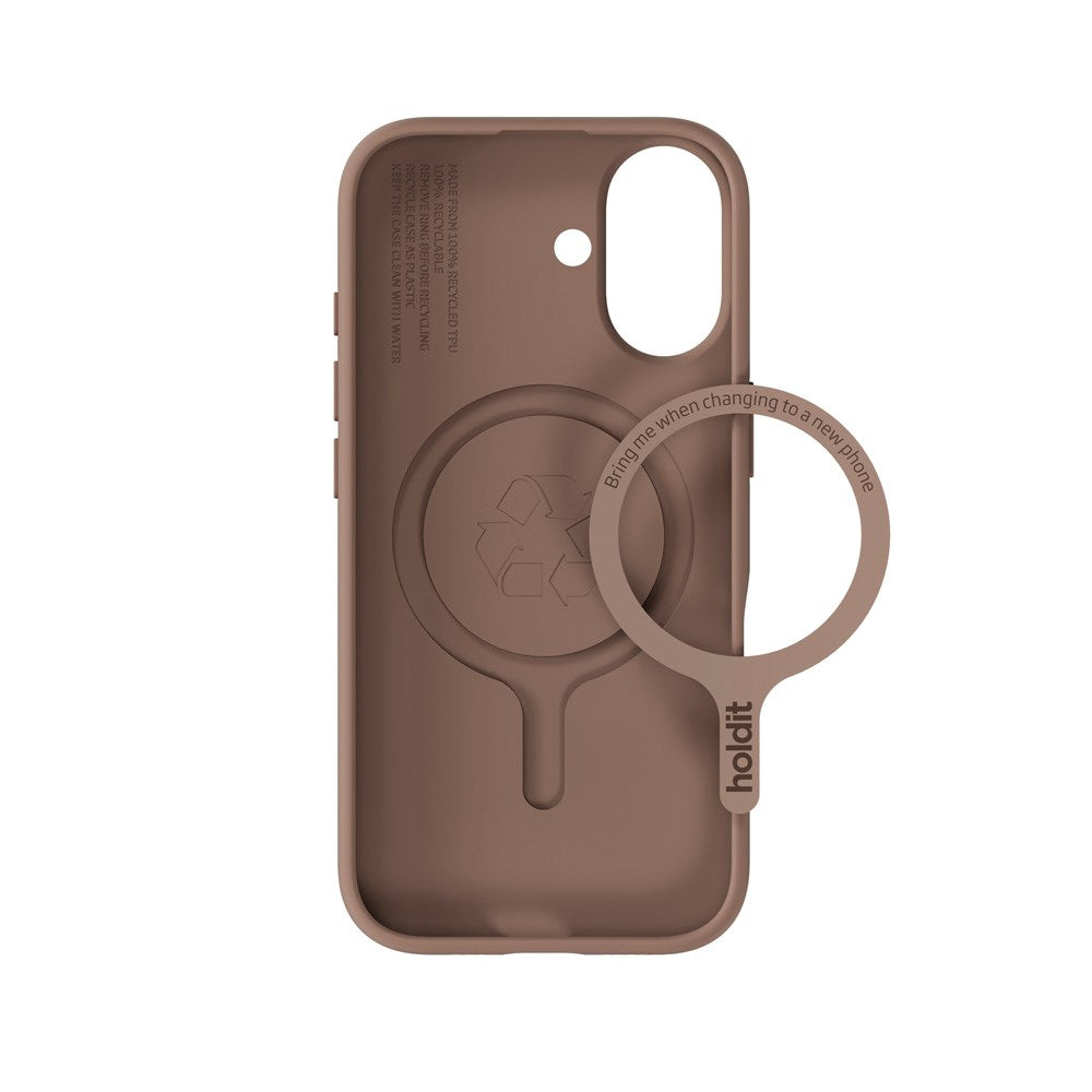 Holdit iPhone 17 Soft MagSafe Case - Mocha Brown