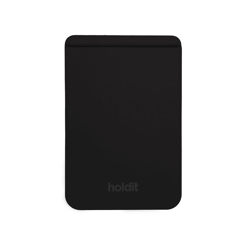 Holdit MagSafe Silicone Kortholder - Black
