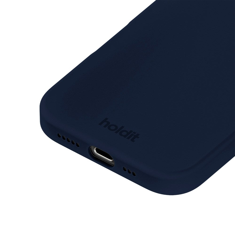 Holdit iPhone 16 Pro Max Soft Touch Silikon Deksel - Midnight Blue
