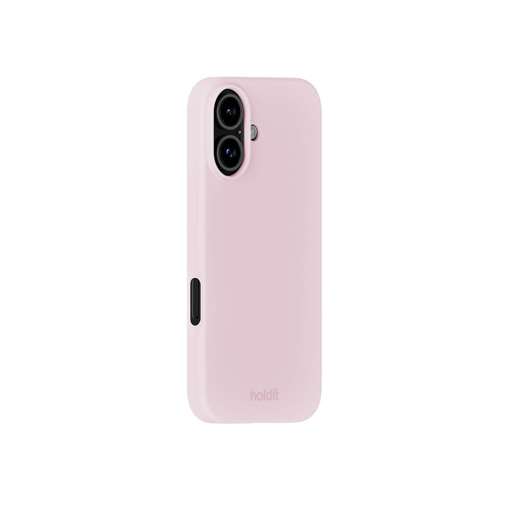 Holdit iPhone 16 Soft Touch Silikon Deksel - Pale Pink