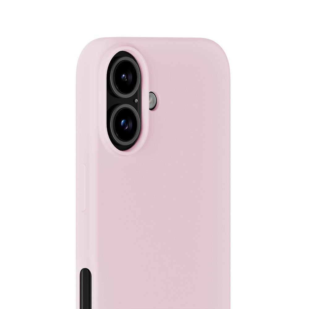 Holdit iPhone 16 Soft Touch Silikon Deksel - Pale Pink