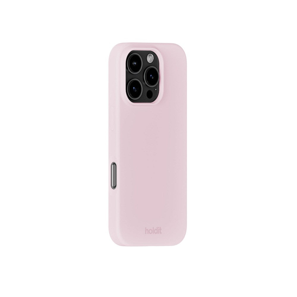 Holdit iPhone 16 Pro Max Soft Touch Silikon Deksel - Pale Pink