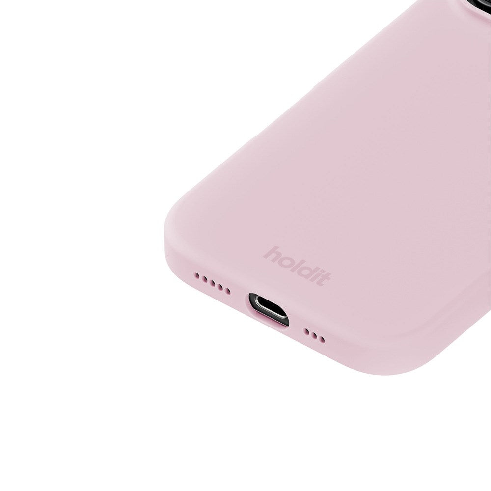 Holdit iPhone 16 Pro Max Soft Touch Silikon Deksel - Pale Pink