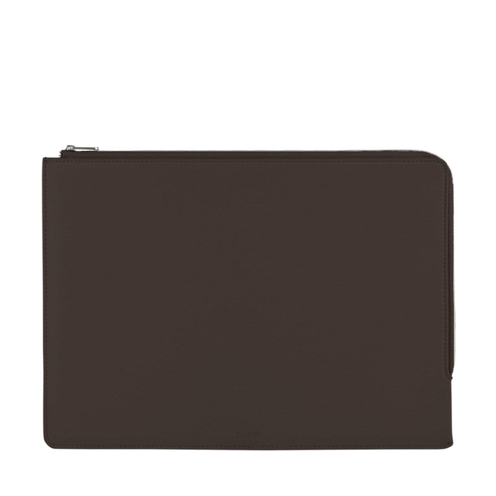 Holdit Kunstskinn Sleeve til MacBook / Bærbar PC 14" (34,2 x 24,2 cm) - Chocolate