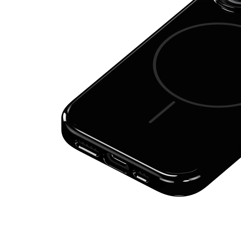 Holdit iPhone 16 Mono Case - MagSafe Kompatibel - Black / Gray