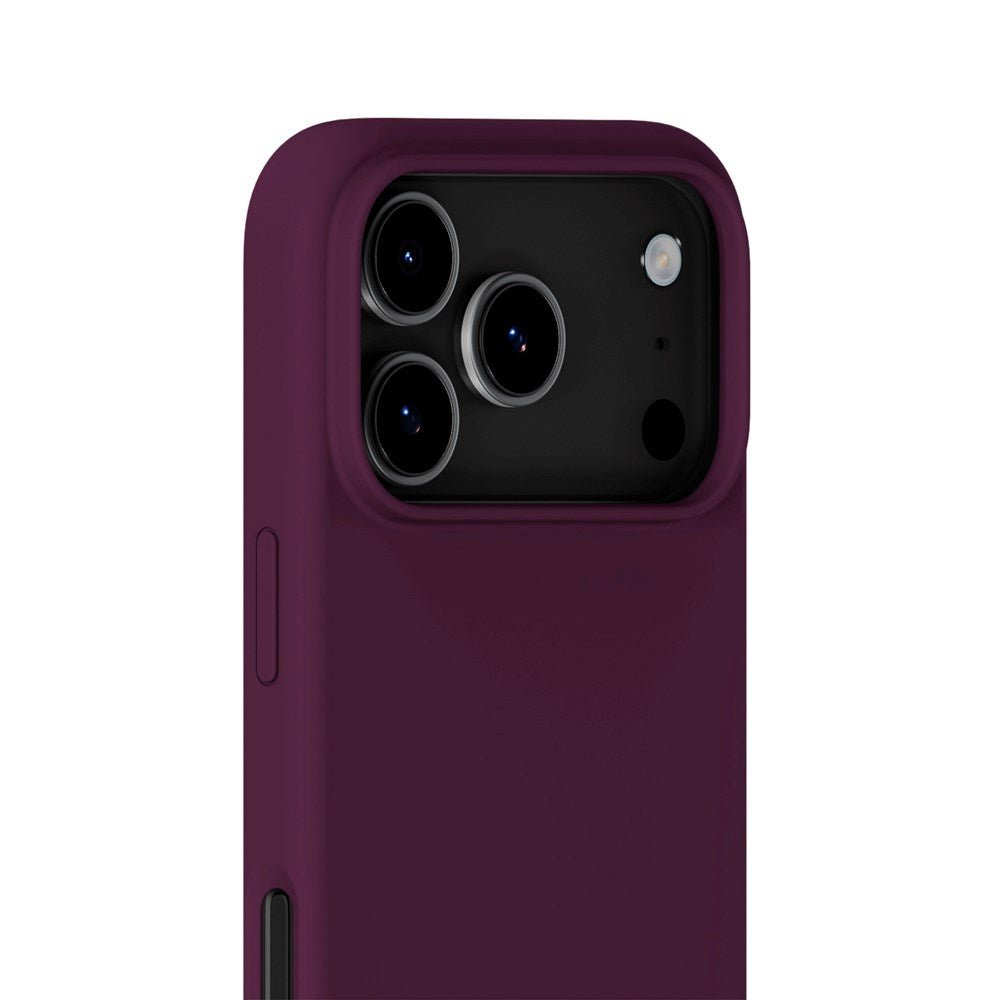Holdit iPhone 17 Pro Max Soft Touch Silikon Deksel - Deep Plum