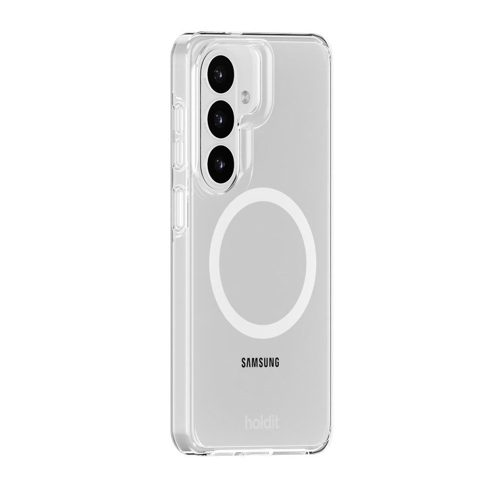 Samsung Galaxy S26+ (Plus) Holdit MagSafe Deksel - Transparent / White