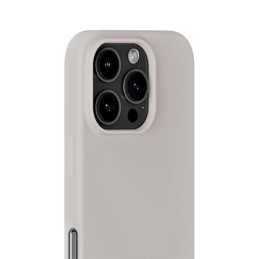 iPhone 16 Pro Holdit Soft Touch Silikon Deksel - Wool Gray