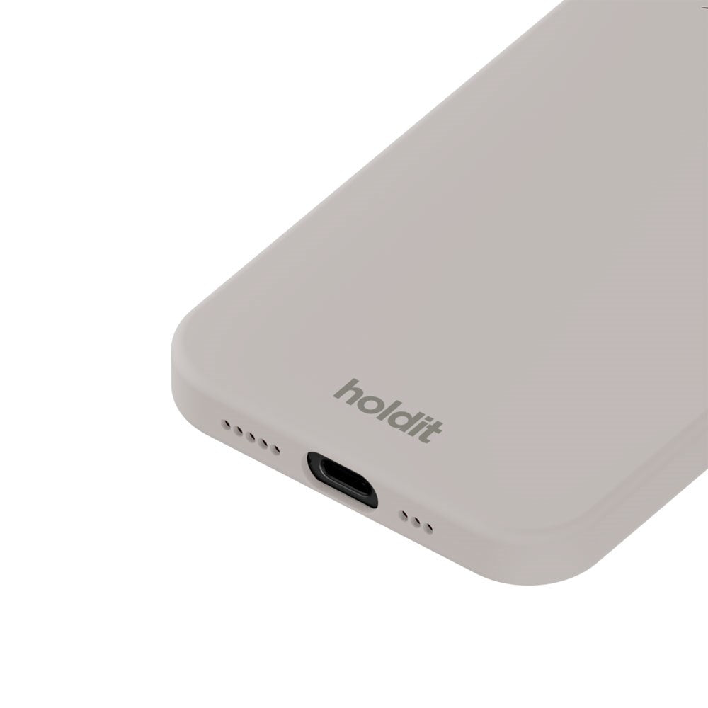 iPhone 17e / 16e Holdit Soft Touch Silikon Deksel - Wool Gray
