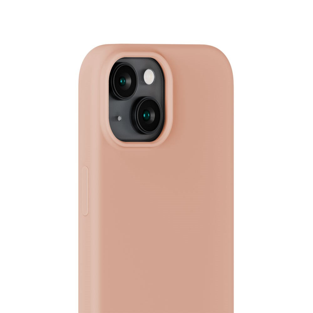 iPhone 15 Holdit Soft Touch Silikon Deksel - Bare Pink