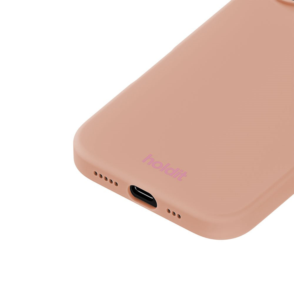 iPhone 16 Holdit Soft Touch Silikon Deksel - Bare Pink