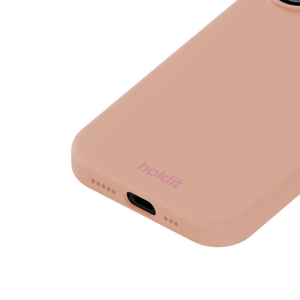 iPhone 17 Holdit Soft Touch Silikon Deksel - Bare Pink