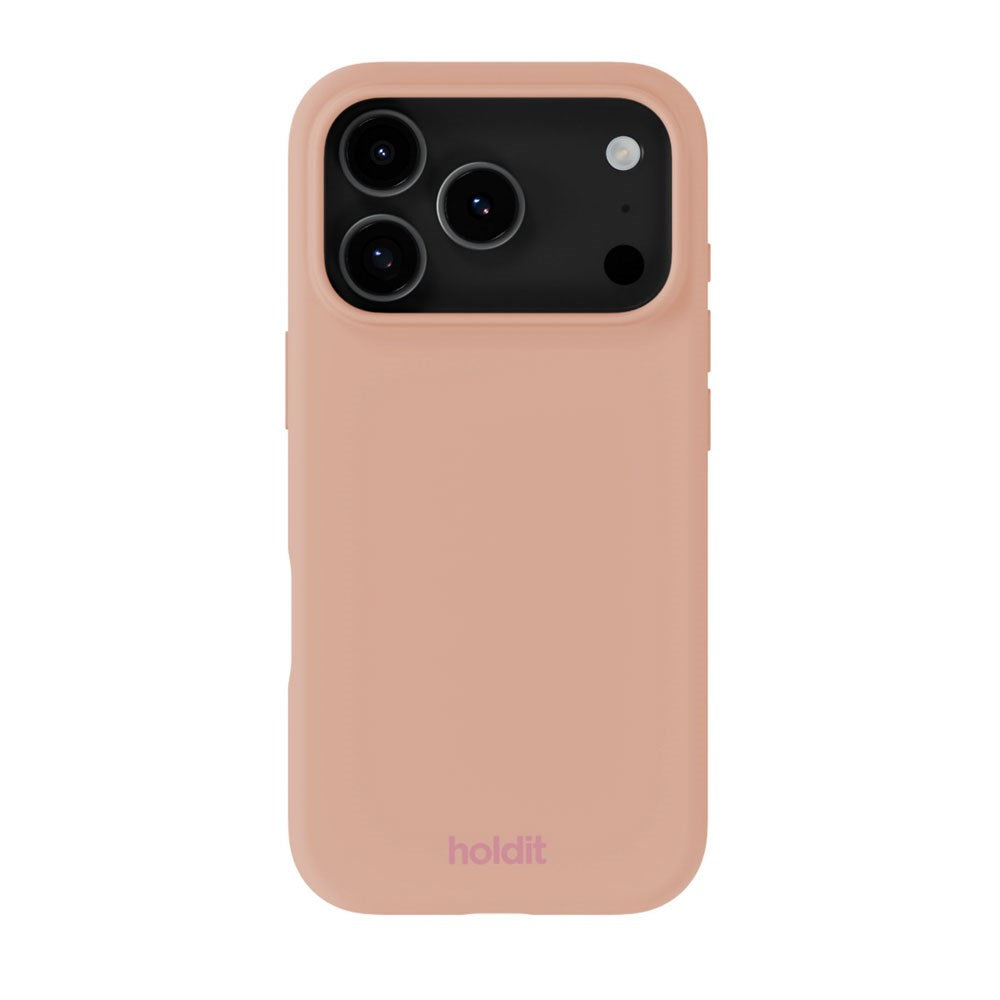 iPhone 17 Pro Max Holdit Soft Touch Silikon Deksel - Bare Pink