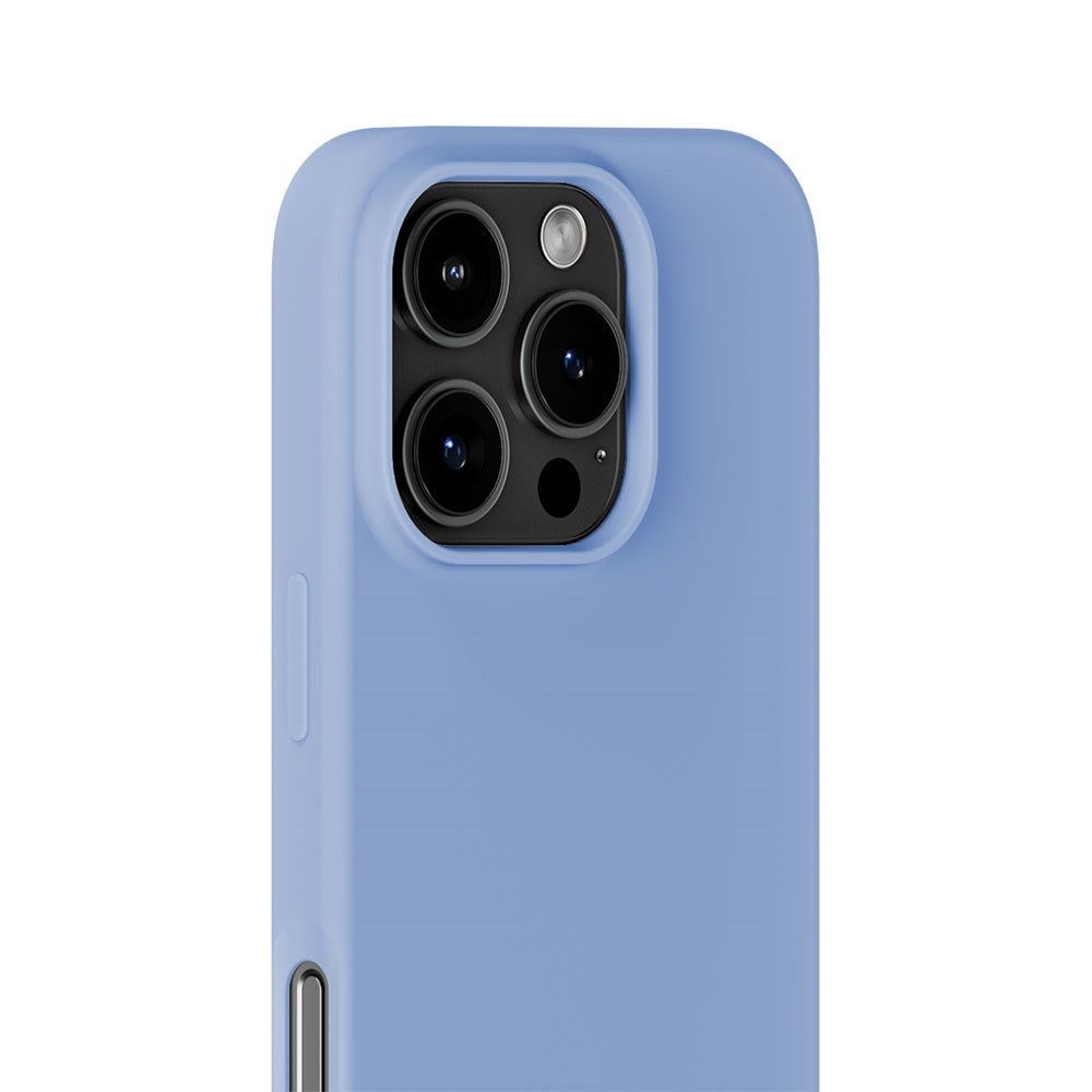 iPhone 16 Pro Holdit Soft Touch Silikon Deksel - Soft Cobalt