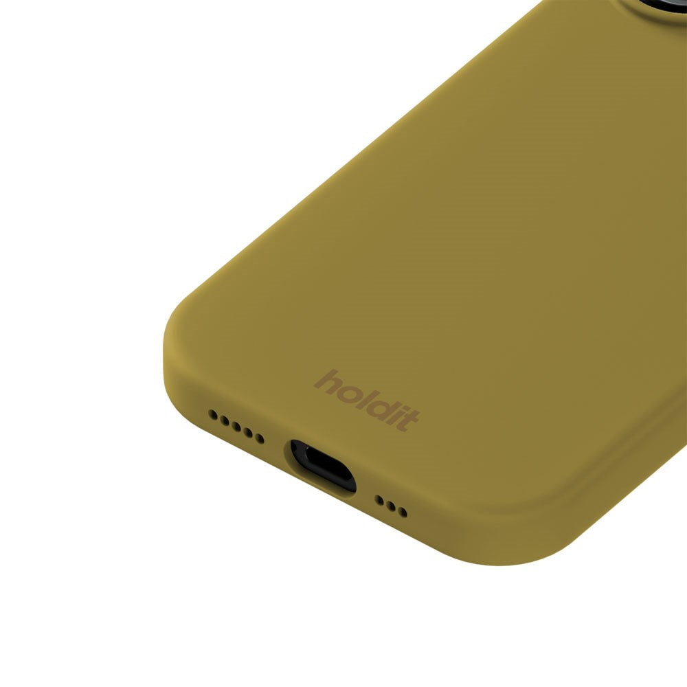 iPhone 17 Holdit Soft Touch Silikon Deksel - Warm Olive