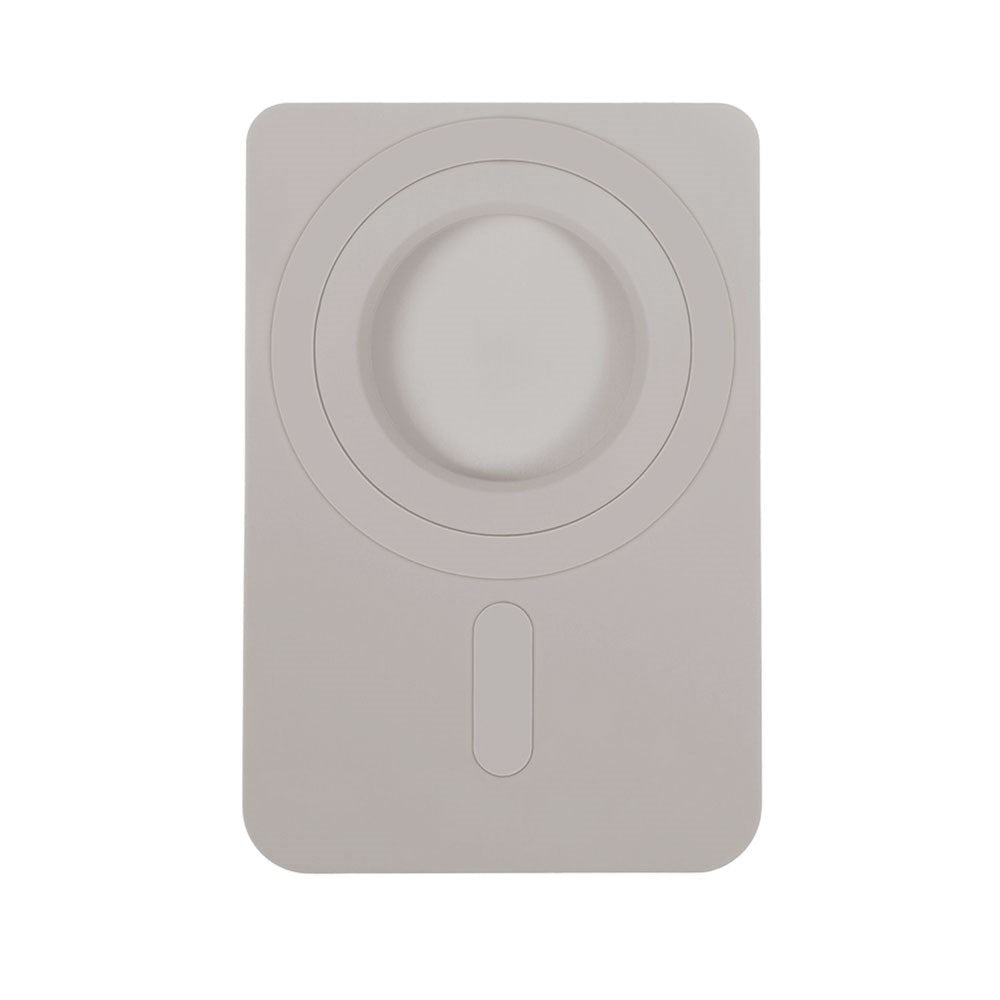 Holdit MagSafe Silicone Kortholder - Wool Gray