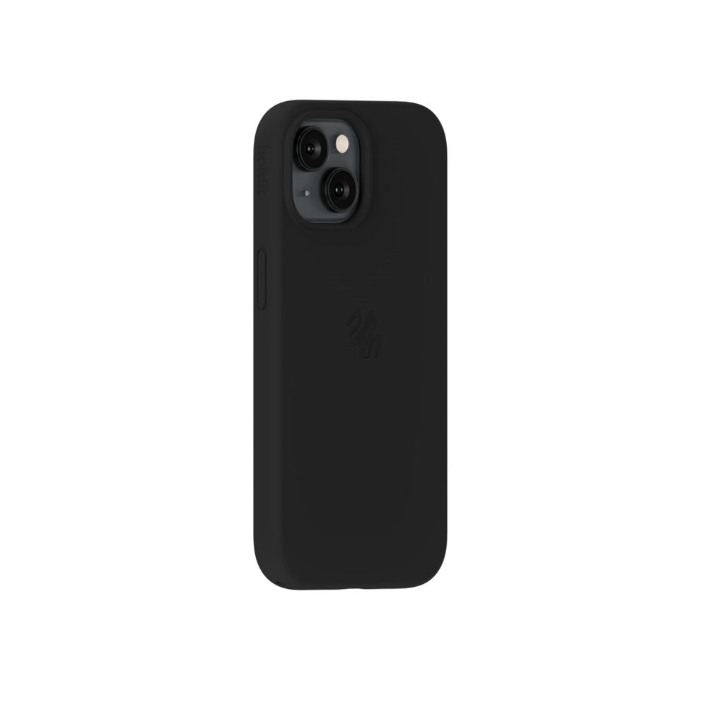 iPhone 15 / 14 / 13 Holdit Soft Touch MagSafe Silikon Deksel - Black