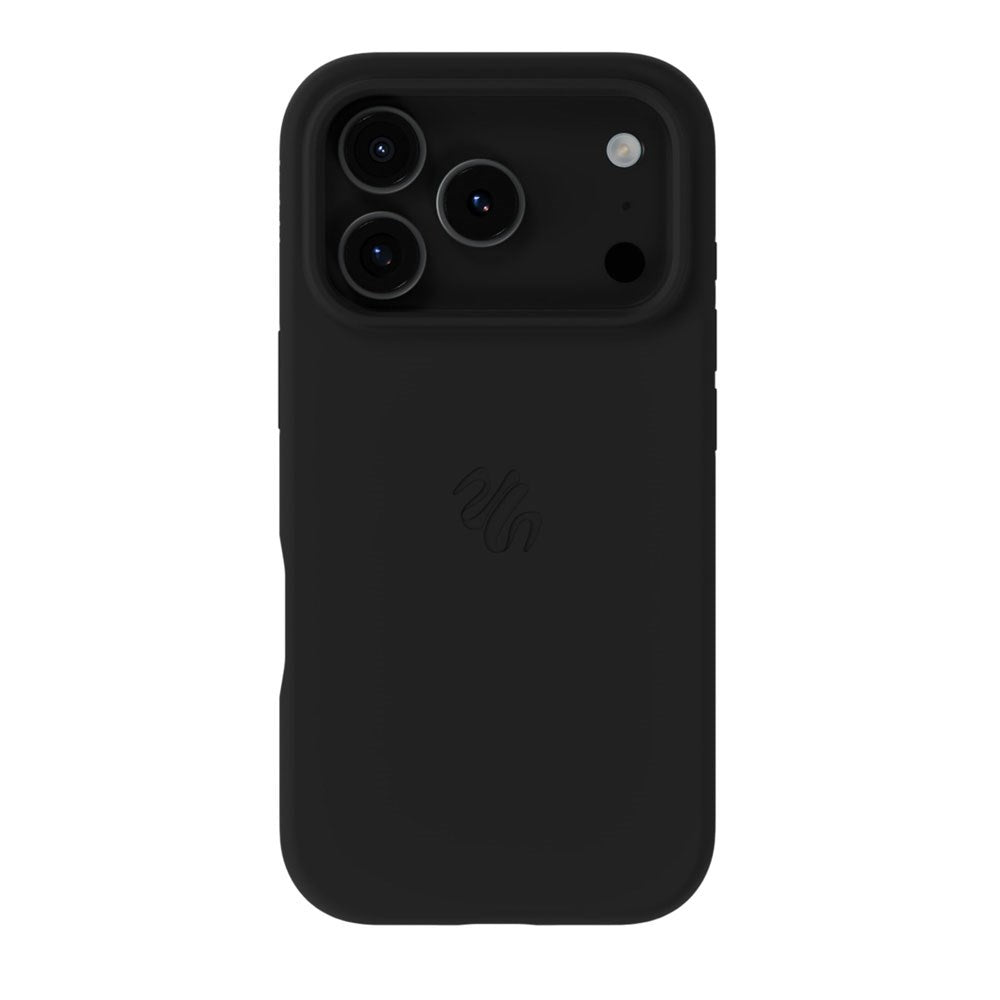 iPhone 17 Pro Holdit Soft Touch MagSafe Silikon Deksel - Black