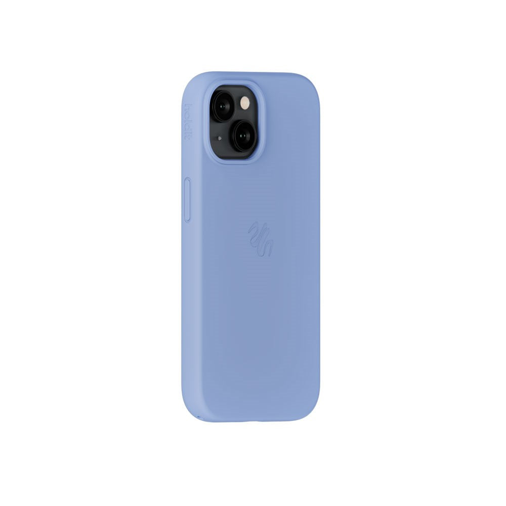 iPhone 15 / 14 / 13 Holdit Soft Touch MagSafe Silikon Deksel - Soft Cobalt