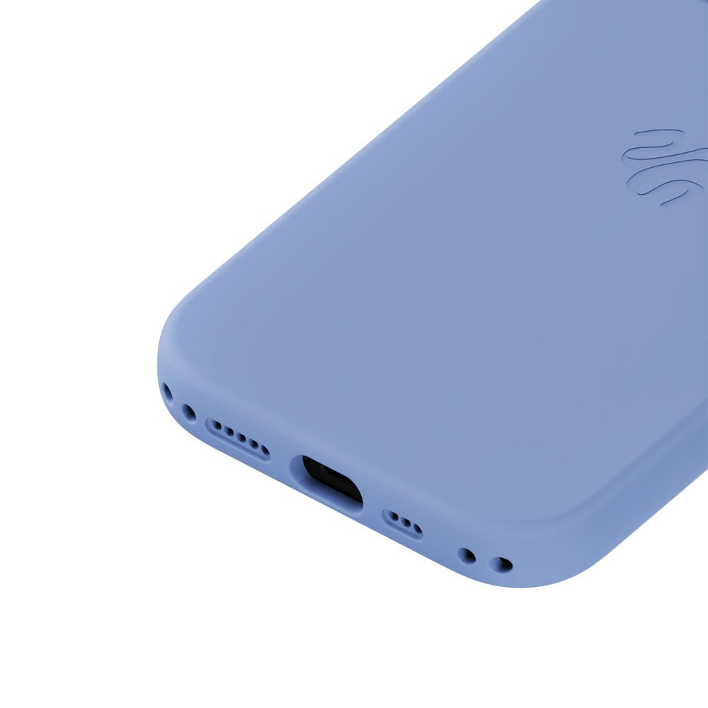 iPhone 15 / 14 / 13 Holdit Soft Touch MagSafe Silikon Deksel - Soft Cobalt
