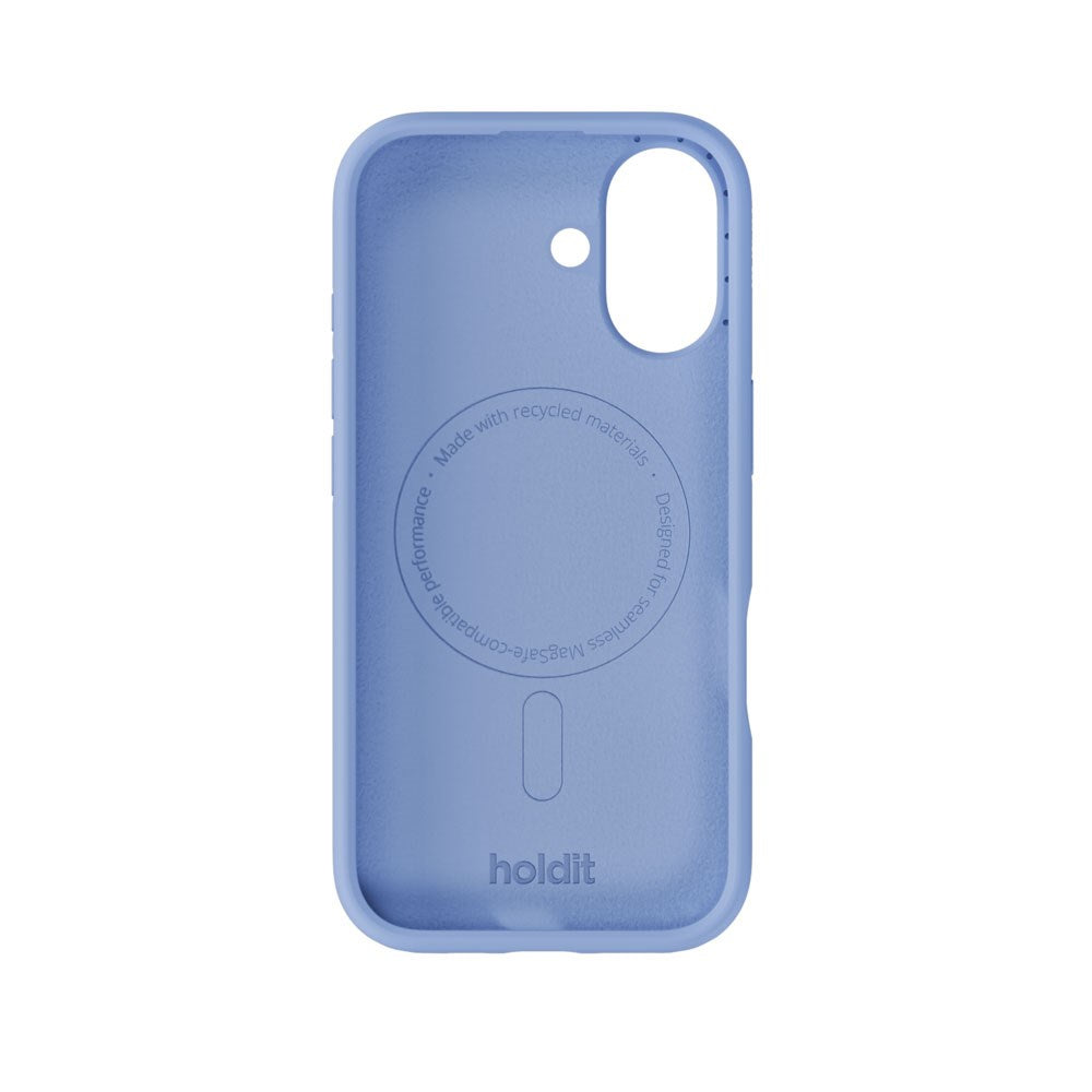 iPhone 17 Holdit Soft Touch MagSafe Silikon Deksel - Soft Cobalt