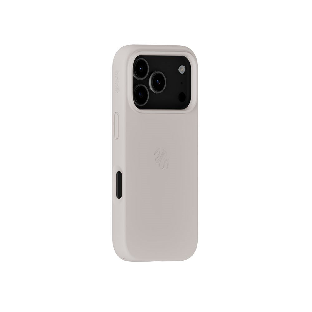 iPhone 17 Pro Holdit Soft Touch MagSafe Silikon Deksel - Wool Gray