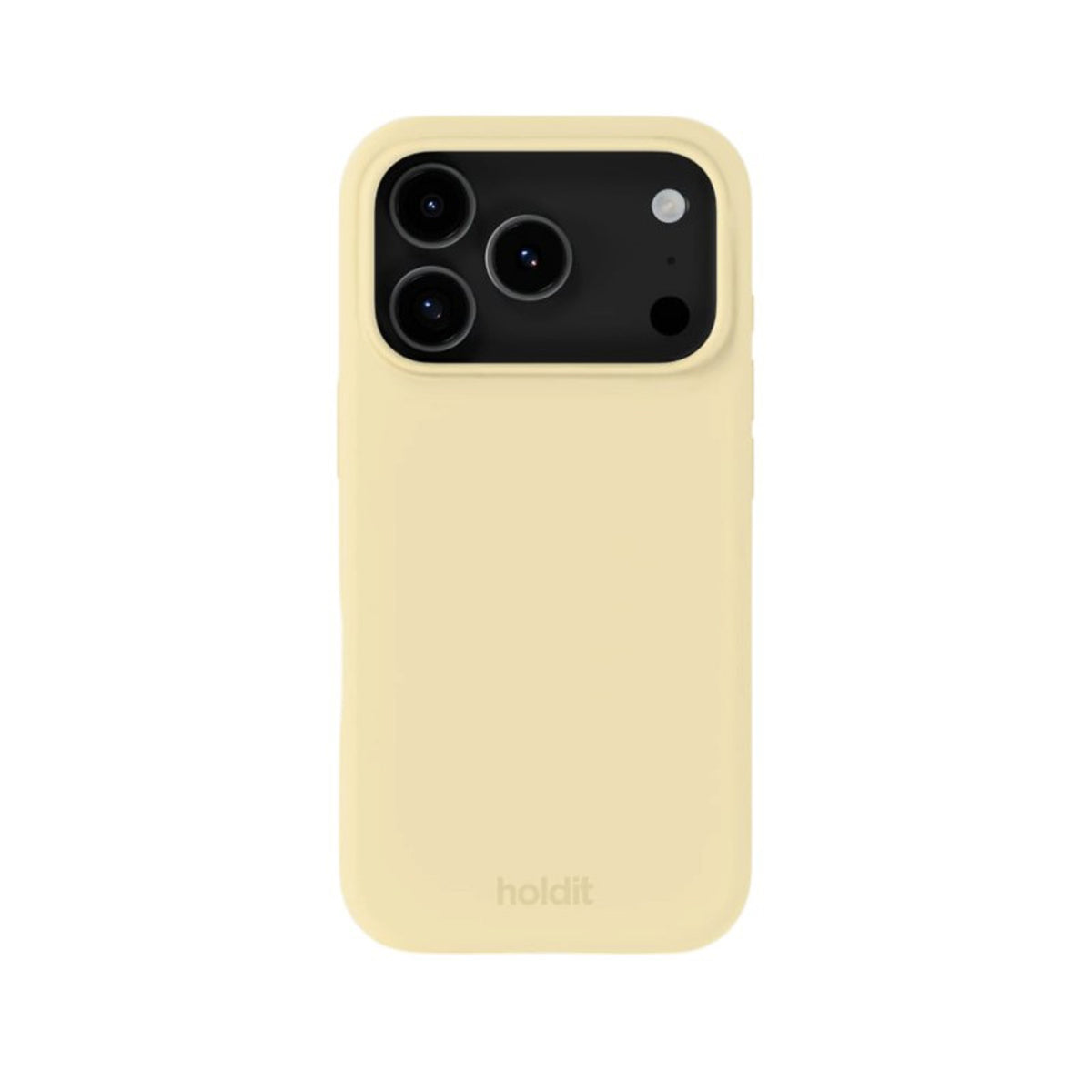 iPhone 18 Pro Max / 17 Pro Max Holdit Soft Touch Silikon Deksel - Butter Yellow