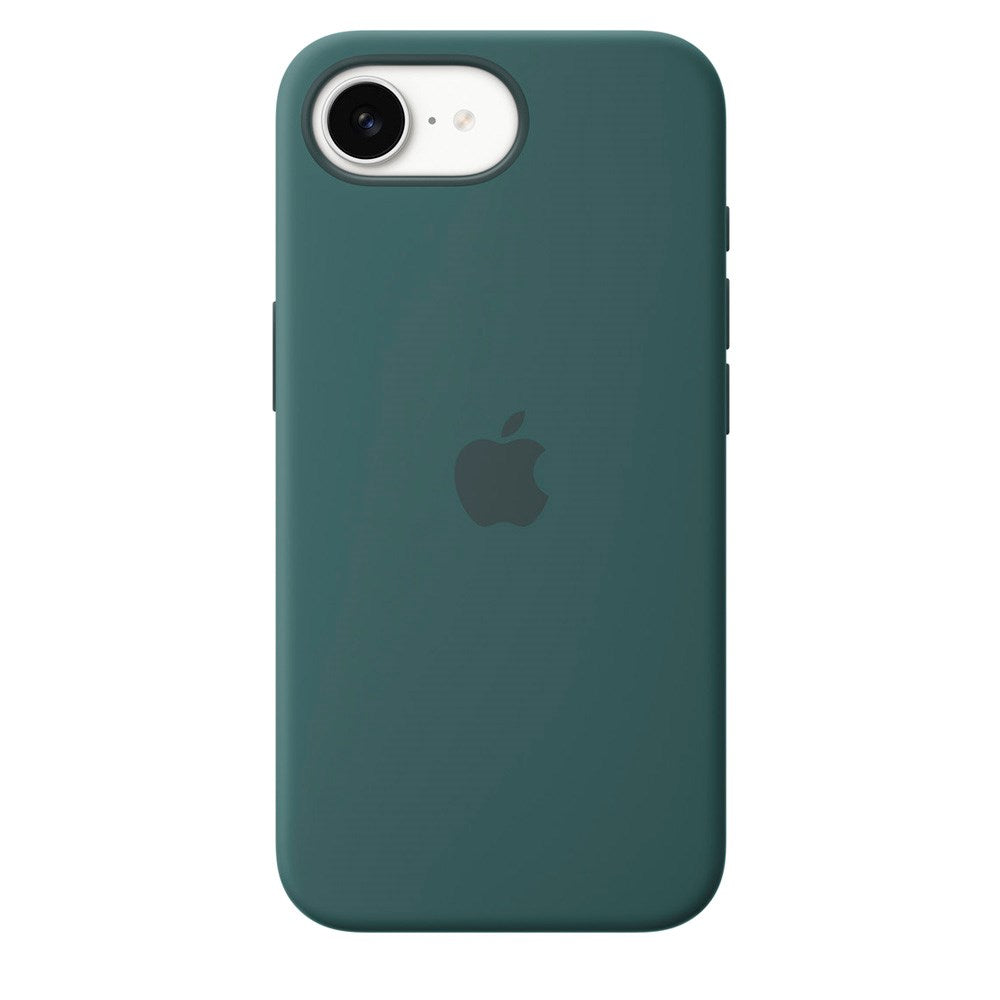 Original Apple iPhone 16e Silikondeksel - Lake Green (MD3X4ZM/A)