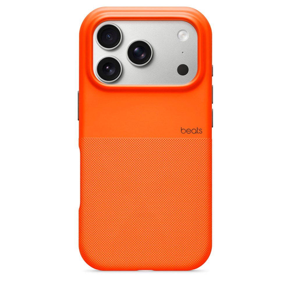 Original Apple Beats iPhone 17 Pro Rugged Deksel - MagSafe Kompatibel - Sierra Orange